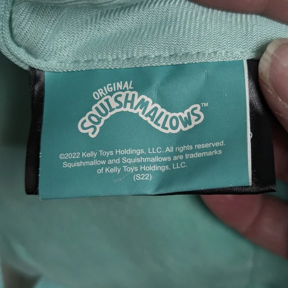 NWT Squishmallows Aqua Owl Mini Backpack & Blue Fox/Wolf Slippers Bundle - Picture 5 of 13